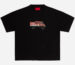 FUGAZI Truck Tee Black – Heavyweight front view
