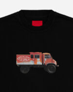 FUGAZI Truck Tee Black – Heavyweight view 2