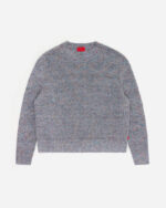 FUGAZI Moving Blanket Knit Sweater Grey – Knitwear front view