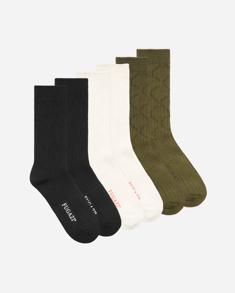 FUGAZI Liner Knit Sock Bundle Variety – Knit Socks - front view FUGAZI Liner Knit Sock Bundle Variety – Knit Socks front view